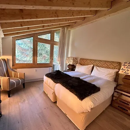 Daire Turquino Loft - Duplex 4 Bedroom Chalet In Zermatt